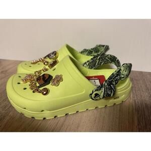 Skecher Snoop Dog ArchFit Crocs Lime Green, NEW size 6